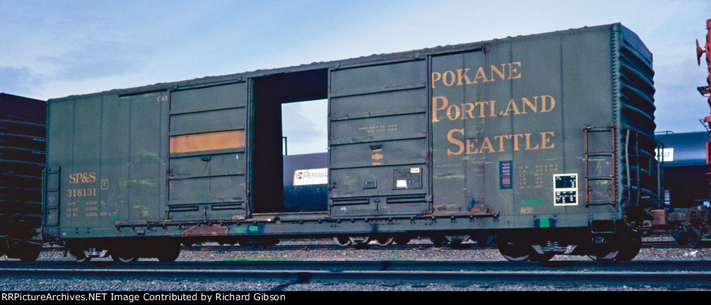 SP&S 318131 Boxcar